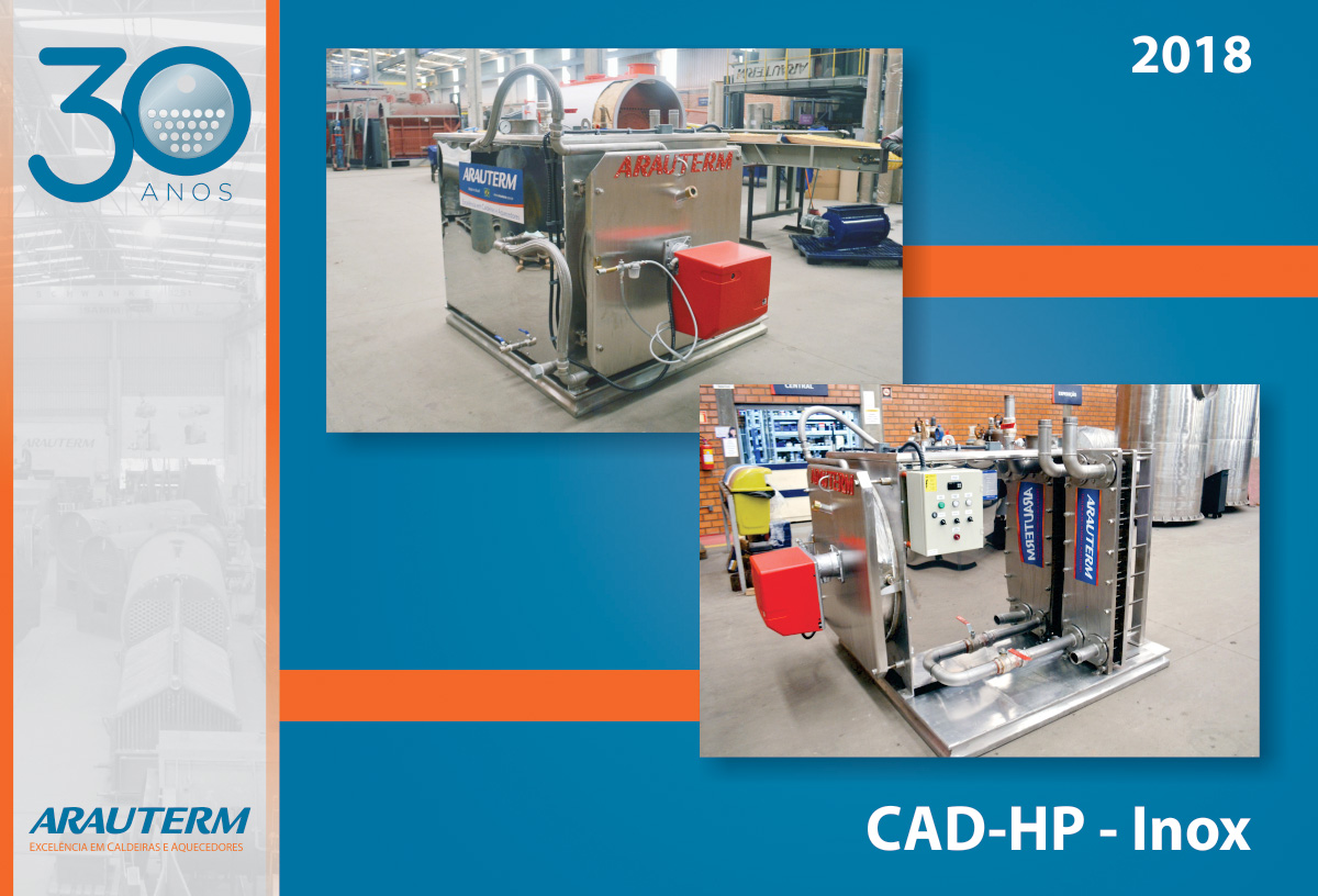 Equipamento CAD-HP - Inox